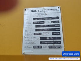 Buy Sany 200S Used Crane / 3 Buy Sany 200S Used Crane / 3
